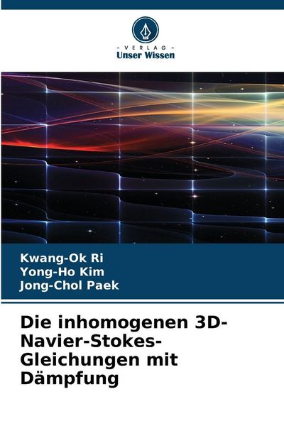 Produktbild: Die inhomogenen 3D-Navier-Stokes-Gleichungen mit D&auml;mpfung