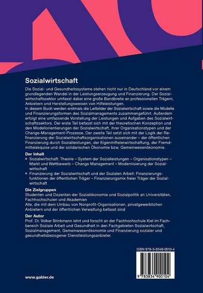 Produktbild: Sozialwirtschaft