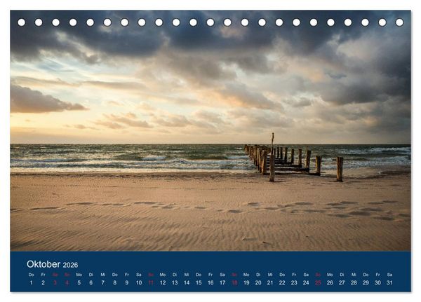 Produktbild: Ostseezauber (Tischkalender 2026 DIN A5 quer), CALVENDO Monatskalender