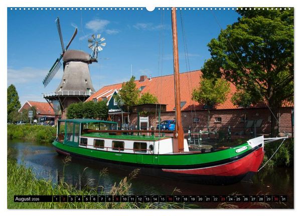 Produktbild: Windm&uuml;hlen in Deutschland (hochwertiger Premium Wandkalender 2026 DIN A2 quer), Kunstdruck in Hochglanz