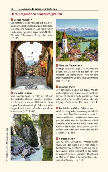 Produktbild: TRESCHER Reisef&uuml;hrer Bern und Berner Oberland