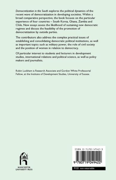 Produktbild: Democratization in the South