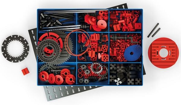 Produktbild: Fischertechnik 554196 - PLUS Creative Box Mechanics, Konstruktionsbaukasten