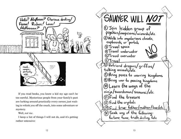 Produktbild: Sawyer Lee and the Quest to Just Stay Home