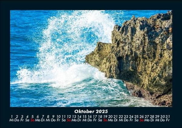 Produktbild: Meereslandschaften 2025 Fotokalender DIN A5