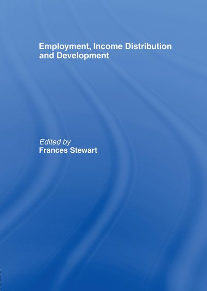 Produktbild: Employment, Income Distribution and Development