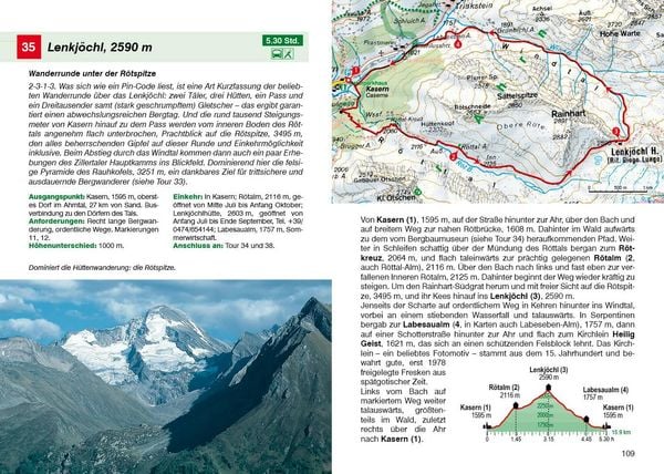 Produktbild: ROTHER Wanderf&uuml;hrer Tauferer Ahrntal
