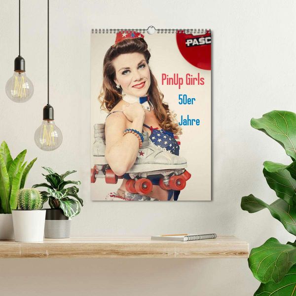 Produktbild: PinUp Girls 50er Jahre (Wandkalender 2026 DIN A3 hoch), CALVENDO Monatskalender