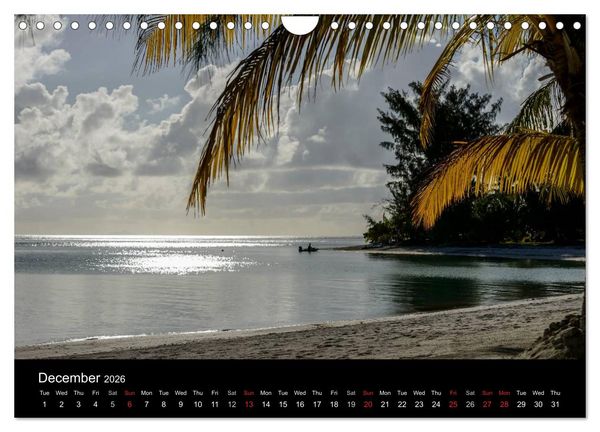 Produktbild: Bora Bora, Paradise islands (Wall Calendar 2026 DIN A4 landscape), CALVENDO 12 Month Wall Calendar