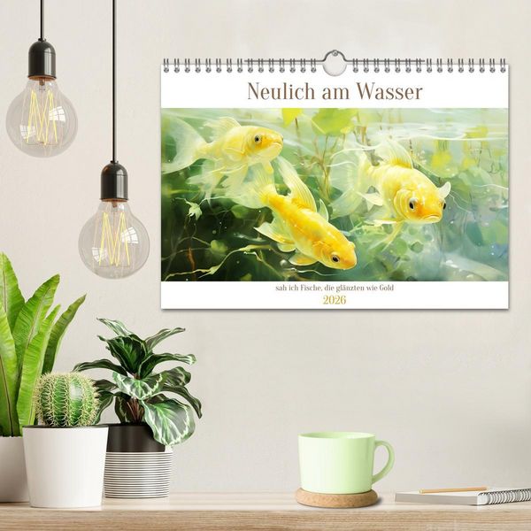 Produktbild: Neulich am Wasser (Wandkalender 2026 DIN A4 quer), CALVENDO Monatskalender