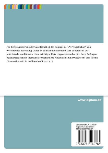 Produktbild: Darstellungen und Funktionen der Verwandtschaft zwischen Reinhart und anderen Tierfiguren im Reinhart Fuchs