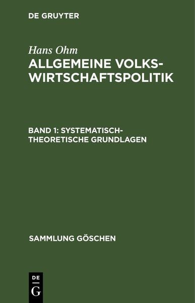 Produktbild: Systematisch-theoretische Grundlagen