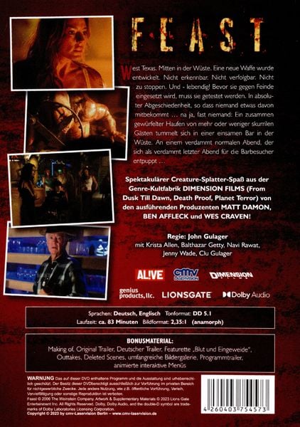 Produktbild: Feast (uncut)