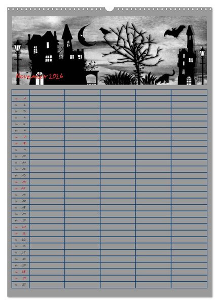 Produktbild: Unser buntes Familienleben (hochwertiger Premium Wandkalender 2026 DIN A2 hoch), Kunstdruck in Hochglanz