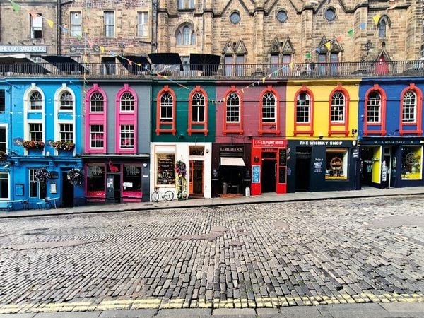 CALVENDO Puzzle Victoria Street Edinburgh | 1000 Teile Lege-Größe 64x48cm Foto-Puzzle für glückliche Stunden