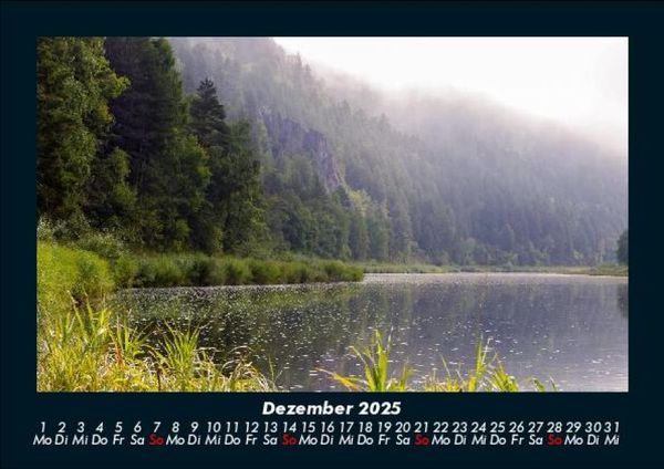 Produktbild: Die Seen der Erde 2025 Fotokalender DIN A5