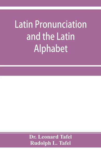 Produktbild: Latin pronunciation and the Latin Alphabet