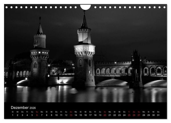 Produktbild: Berlin (Wandkalender 2026 DIN A4 quer), CALVENDO Monatskalender