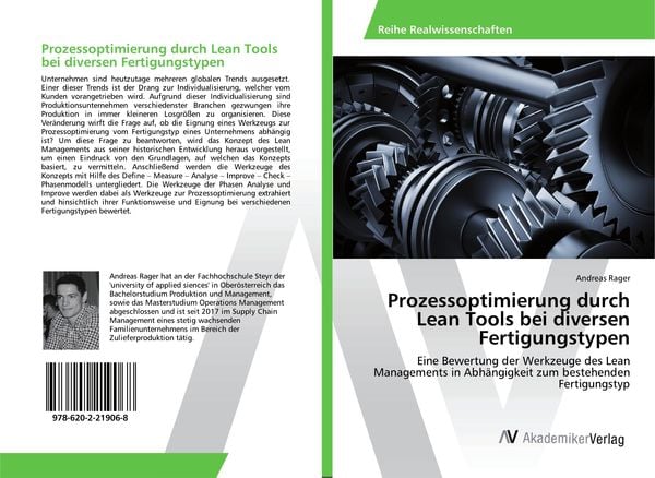 Produktbild: Prozessoptimierung durch Lean Tools bei diversen Fertigungstypen