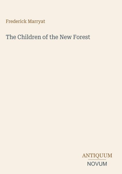 Produktbild: The Children of the New Forest