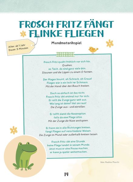 Produktbild: Die sch&ouml;nsten Sprachspiele f&uuml;r Krippenkinder