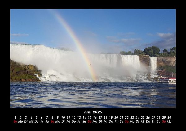 Produktbild: Wasserf&auml;lle 2025 Fotokalender DIN A3