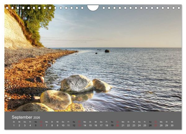 Produktbild: Naturwunder M&ouml;ns Klinten (Wandkalender 2026 DIN A4 quer), CALVENDO Monatskalender