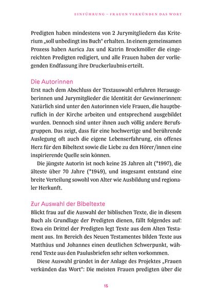 Produktbild: Frauen verk&uuml;nden das Wort
