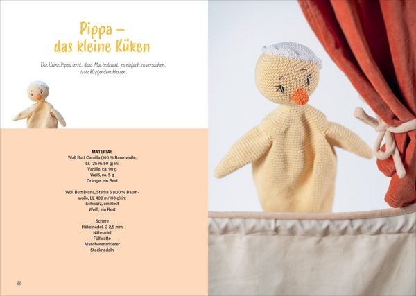 Produktbild: Fantasievolle Handpuppen h&auml;keln