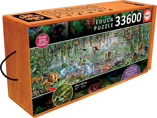 Educa - Tier- und Pflanzenwelt 33600 Teile Puzzle