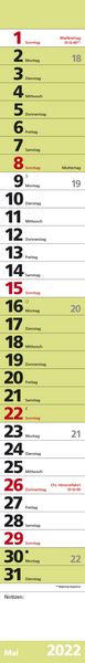 Produktbild: Streifenplaner Colour 2022