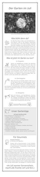 Produktbild: Paules Gartenplaner 2026 - Streifenplaner - Wandplaner - Küchen-Kalender - 11,3x49,5