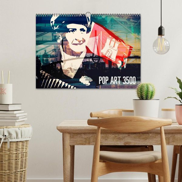 Produktbild: POP ART 3500 (Wandkalender 2026 DIN A3 quer), CALVENDO Monatskalender