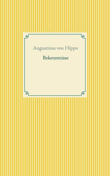 Produktbild: Bekenntnisse