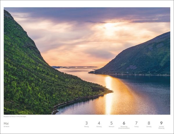 Produktbild: Zauber des Nordens Gro&szlig;er Wochenkalender 2027 - Jede Woche ein neues Bild
