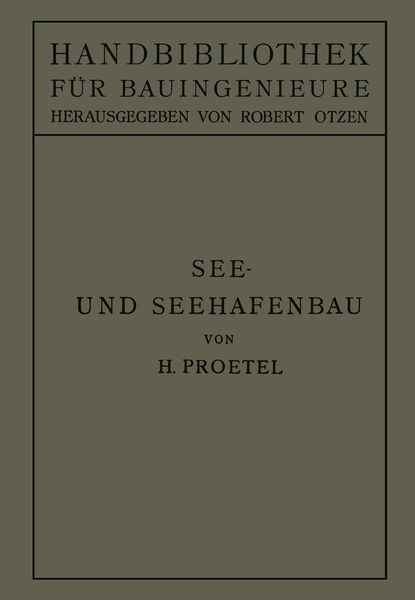 Produktbild: See- und Seehafenbau
