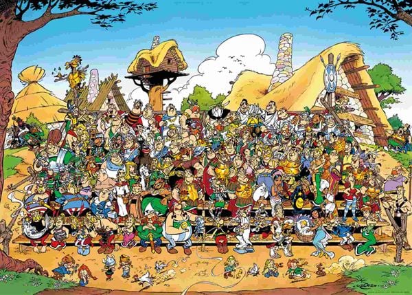 Produktbild: Erwachsenenpuzzle 1000 Teile - Idefix - Family Portrait