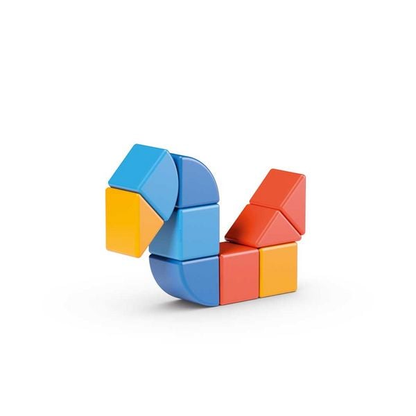 Produktbild: Geomag Magicube Shapes Animals 9