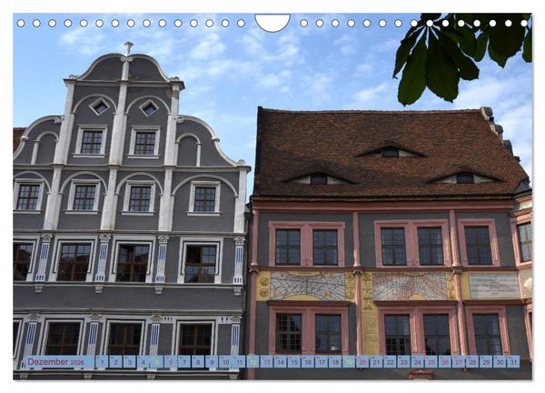 Produktbild: Fassadenreichtum in G&ouml;rlitz (Wandkalender 2026 DIN A4 quer), CALVENDO Monatskalender