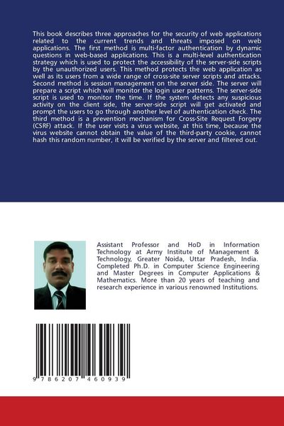 Produktbild: Security in Design Phase of SDLC for Web Applications
