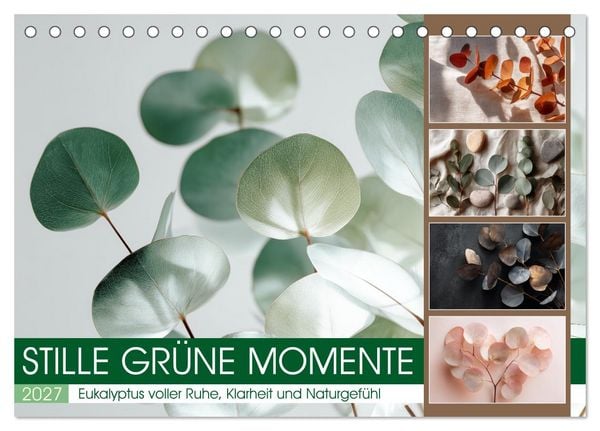Produktbild: Stille Gr&uuml;ne Momente (Tischkalender 2027 DIN A5 quer), CALVENDO Monatskalender