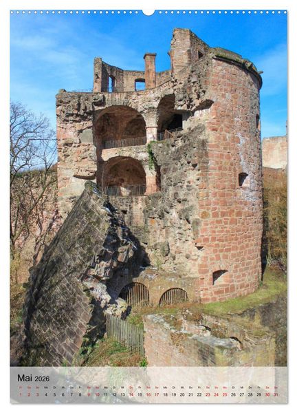 Produktbild: Altes Heidelberg (Wandkalender 2026 DIN A2 hoch), CALVENDO Monatskalender