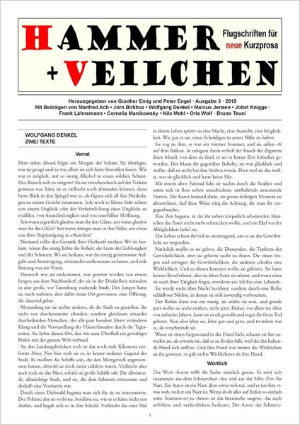 Produktbild: Hammer + Veilchen Nr. 3