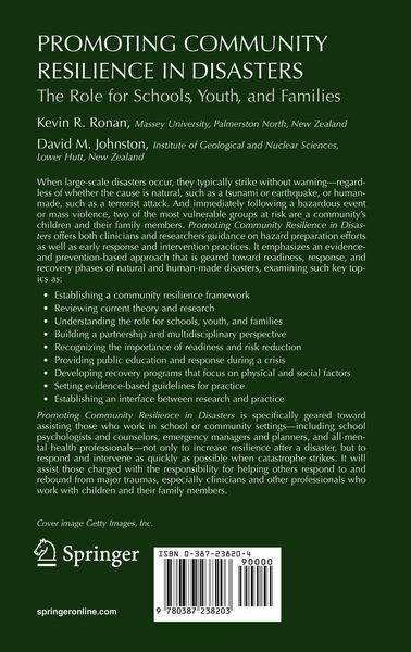 Produktbild: Promoting Community Resilience in Disasters