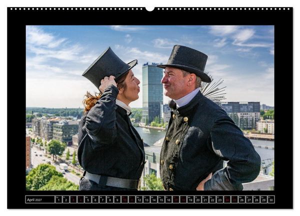 Produktbild: Schornsteinfeger in Berlin - Die Gl&uuml;cklichmacher (Wandkalender 2027 DIN A2 quer), CALVENDO Monatskalender