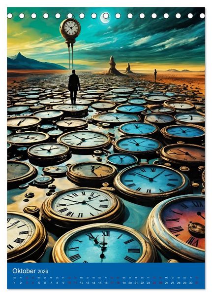 Produktbild: Farbenwelten (Tischkalender 2026 DIN A5 hoch), CALVENDO Monatskalender