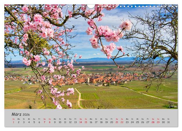Produktbild: Region Elsass und Vogesen (Wandkalender 2026 DIN A3 quer), CALVENDO Monatskalender