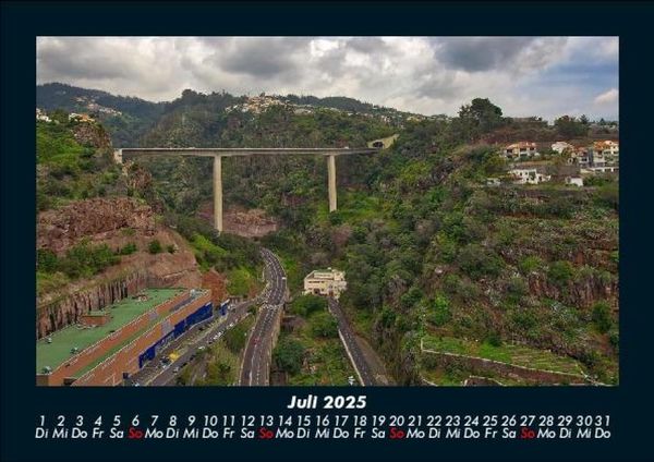Produktbild: Landschaftskalender 2025 Fotokalender DIN A5