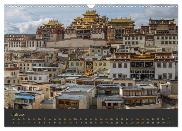 Produktbild: Yunnan - Magische Orte (Wandkalender 2026 DIN A3 quer), CALVENDO Monatskalender