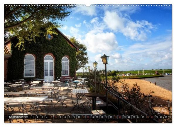 Produktbild: Friesland - Nordseebad Dangast / CH-Version (Wandkalender 2026 DIN A2 quer), CALVENDO Monatskalender